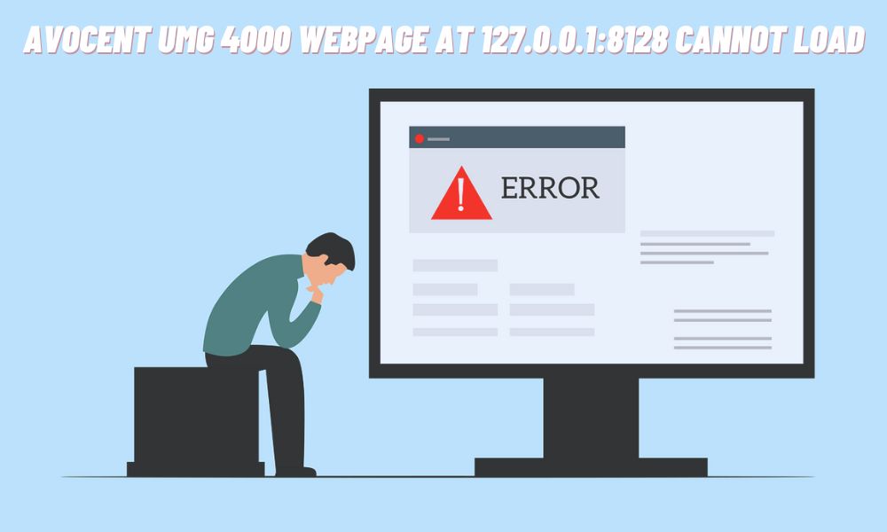Avocent UMG 4000 Webpage at 127.0.0.1:8128 Cannot Load