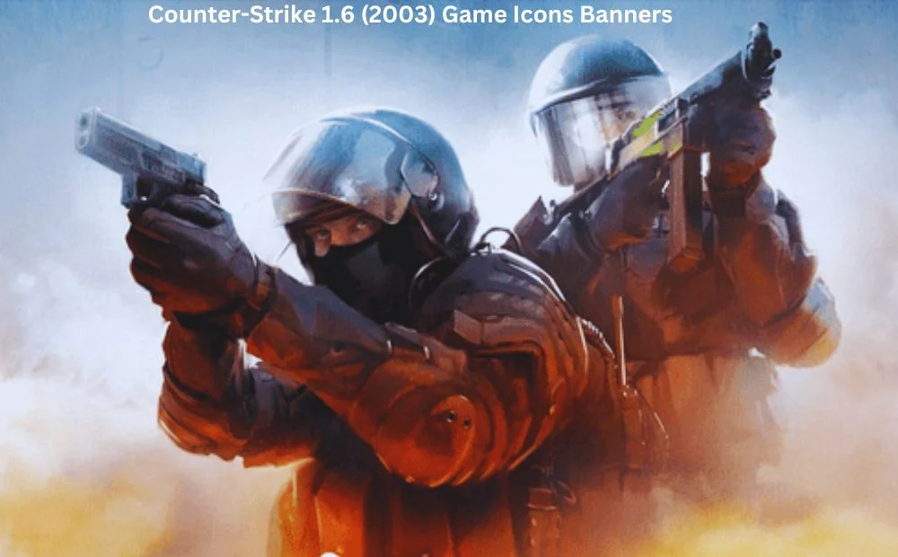 Counter-Strike 1.6 (2003) Game Icons Banners